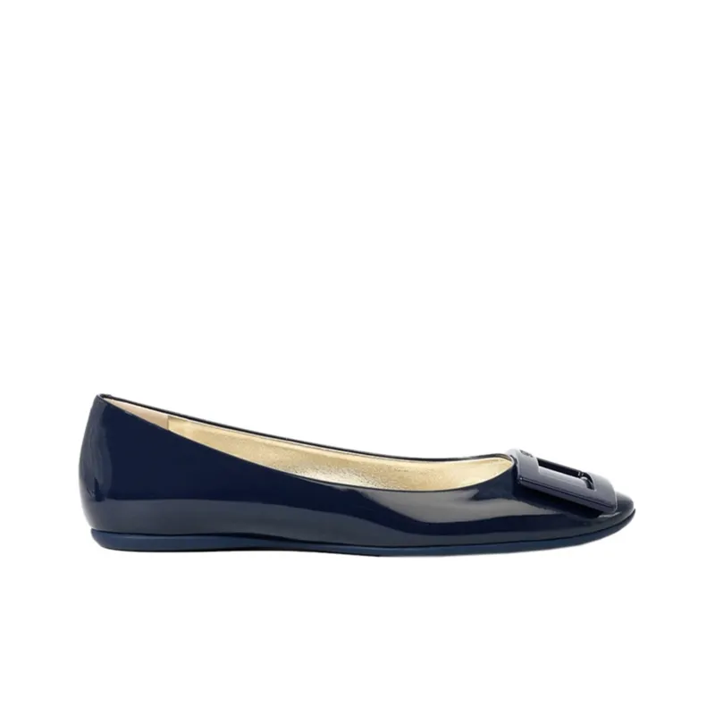 Roger Vivier Gommette Women's Casual Shoes Women's Dark Blue-1