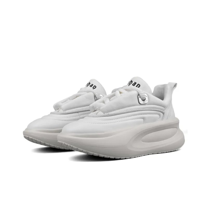 LOHAN·SIR Rebel Model Height Increasing Wear-Resistant Lightweight Slip-Resistant Low-Top Chunky Sneakers Men's-2