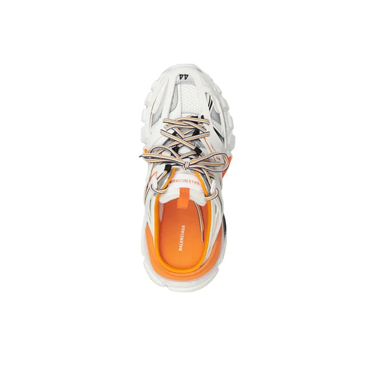 Balenciaga Track 1.0 Mules 'White Orange'-2