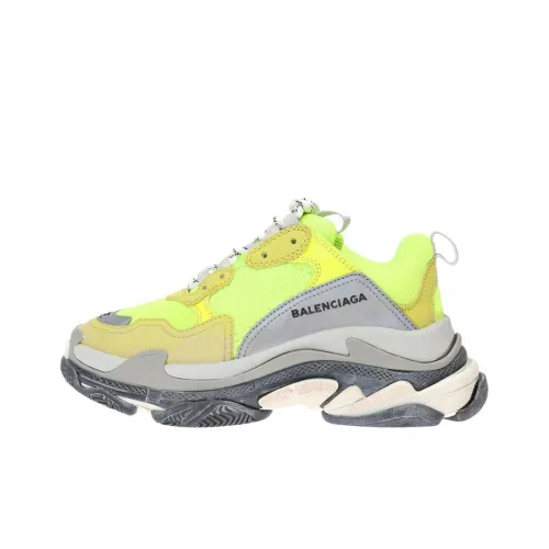 Balenciaga Women's Triple S Trainer 'Yellow Fluo'