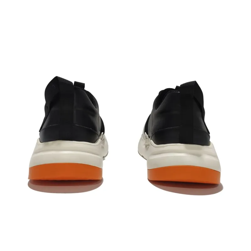 Anthony Miles Chunky Sneakers Men Low Top Orange White-3