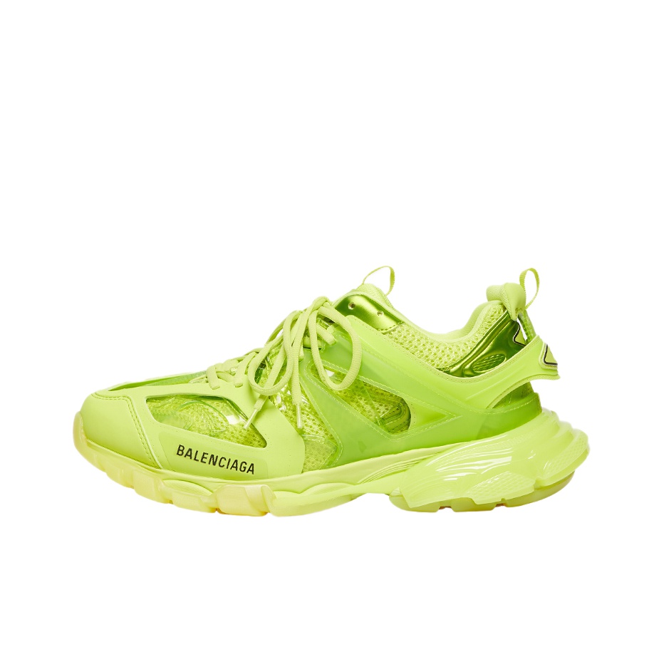 Balenciaga Track Clear Sole Neon Yellow POIZON