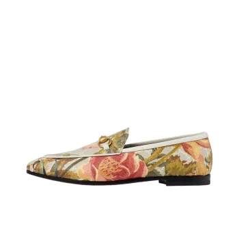 GUCCI Jordaan Loafers Women's Multicolor