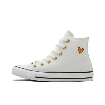 Chuck Taylor All Star Women's Converse High 'Valentine's Day 2023 Vintage White' Women's