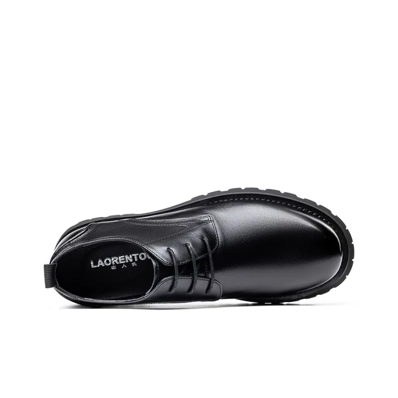 LAORENTOU Casual Shoes 3.5cm Men's Black-3