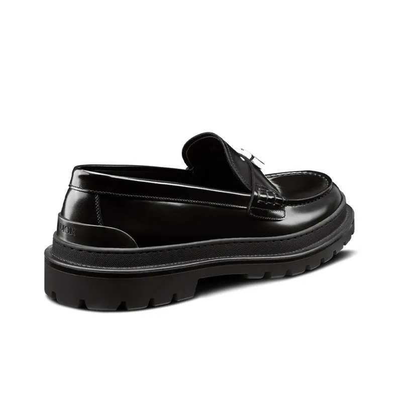DIOR Explorer Leather Loafer Men 'Black'-3