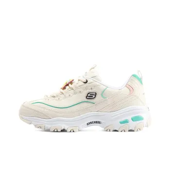 Skechers D'Lites 1.0 'White Teal' Women's