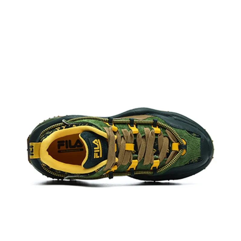 FILA FUSION Qd 96 X White Mountaineering 'Green Yellow'-2