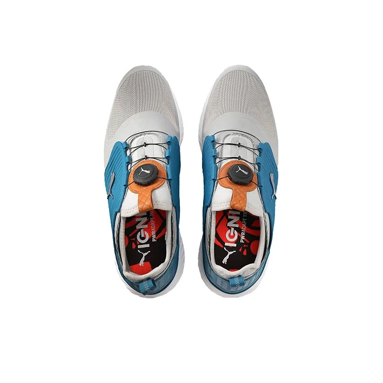 Puma Ignite PwrAdapt Caged Golf 'High Rise Digi Blue'-2