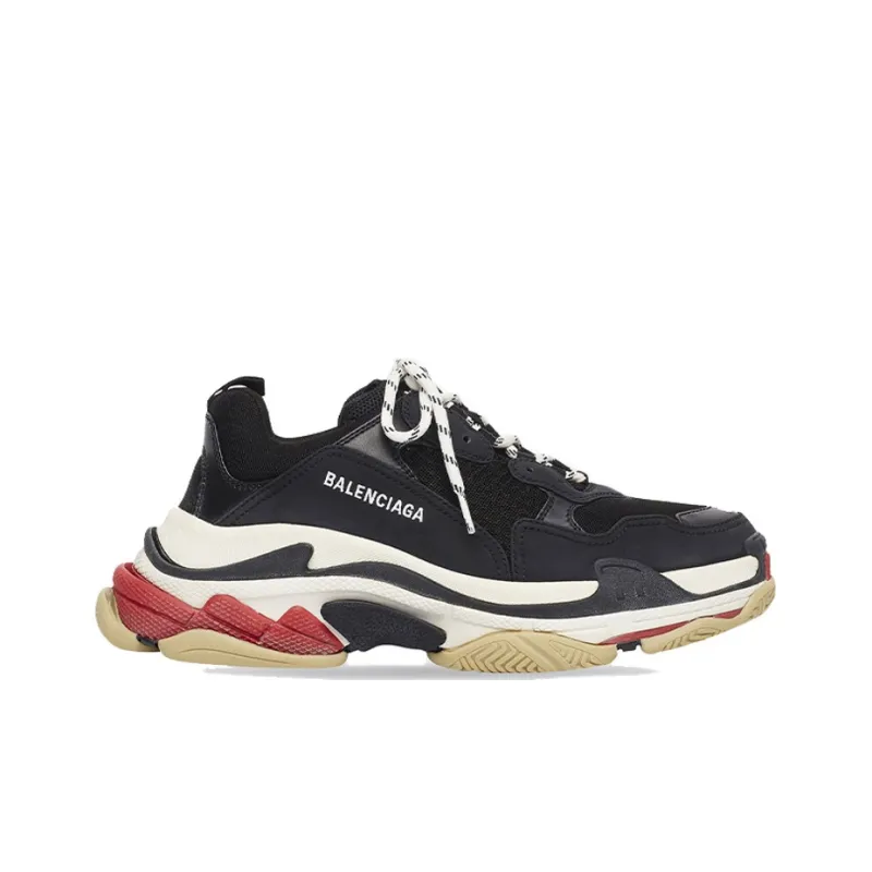Balenciaga Triple S Sneaker 'Black Red'-1