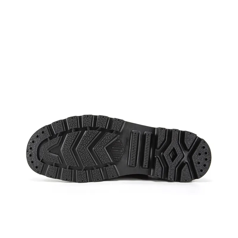 Palladium Pampa OX HTG Supply Slip Resistant, Abrasion Resistant, Breathable Low Top Canvas Shoes Women's Black-5