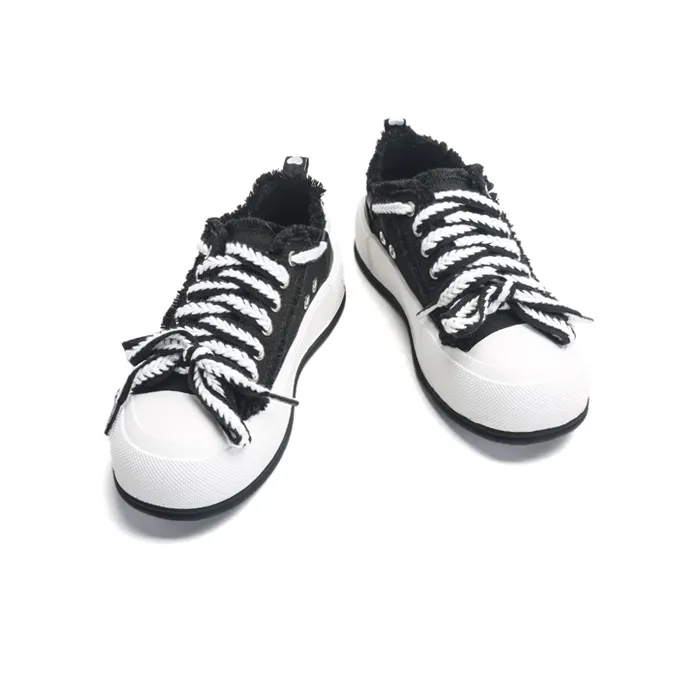 Jifffly Canvas Shoes Women's Black-3