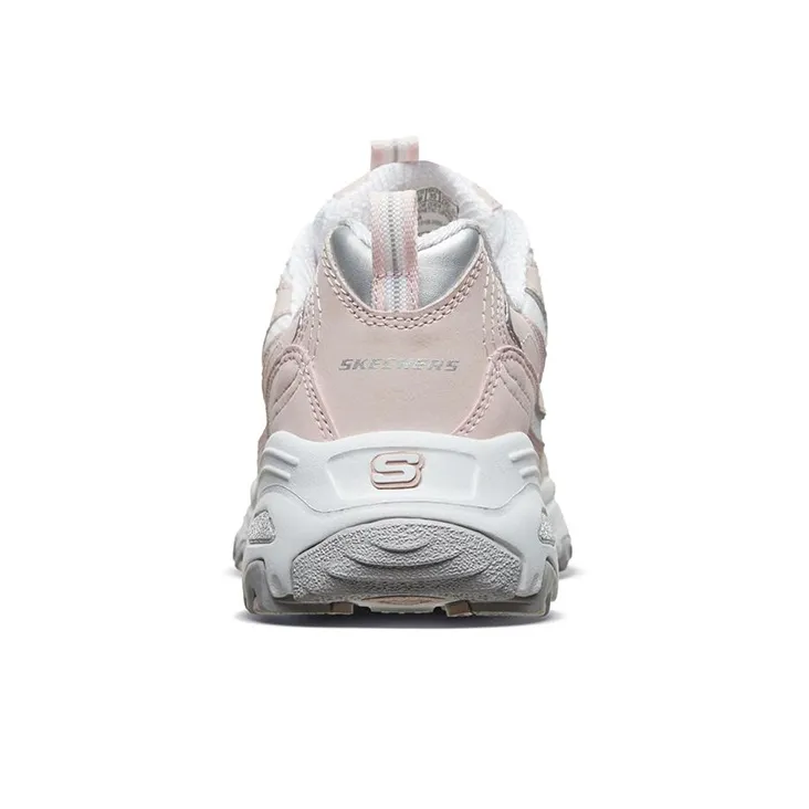 Skechers D'lites Fashion Sneakers Pink/White Women's-3