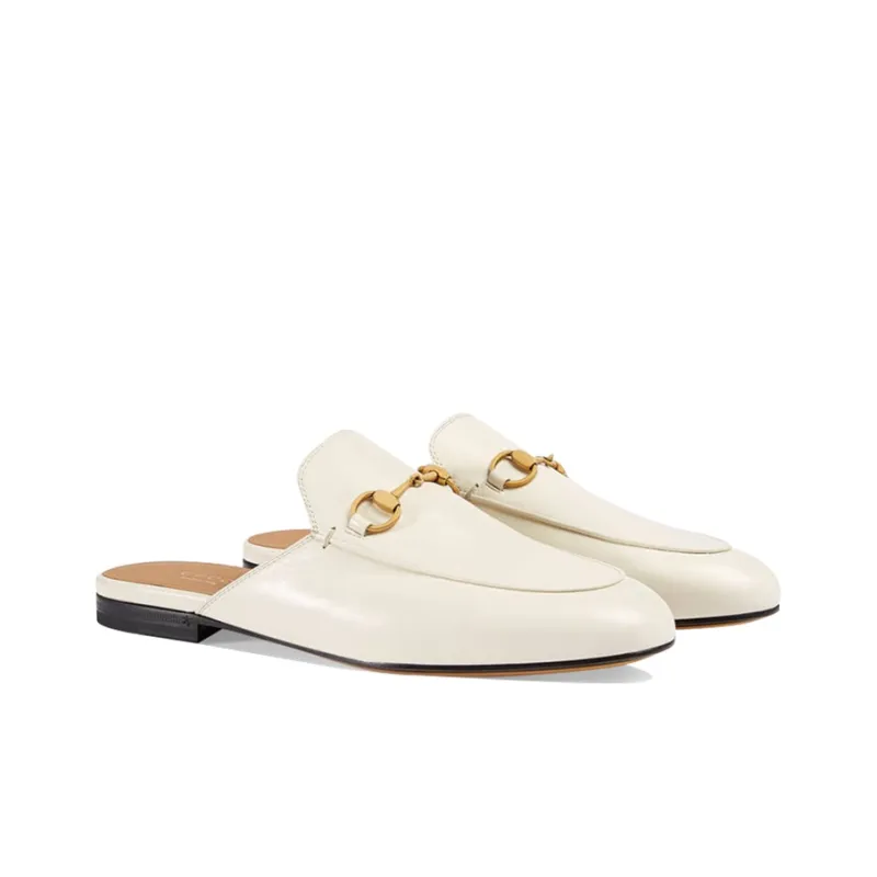 GUCCI Princetown Leather Mules-1