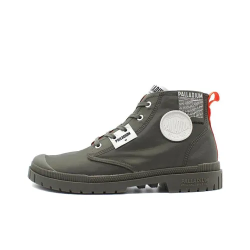 Palladium Sp20 Overlab Anti-Slip And Wear-Resistant Breathable High-Top Canvas Shoes Unisex