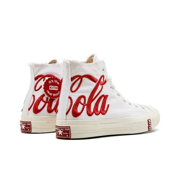 Converse Kith X Coca Cola X Chuck Taylor All Star Hi 70 'White Red'-3