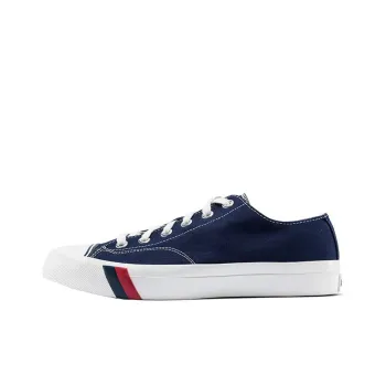 Keds Canvas Shoes Unisex Low Top Navy Blue