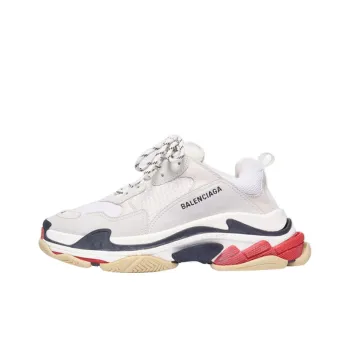 Balenciaga Triple S White Black Red