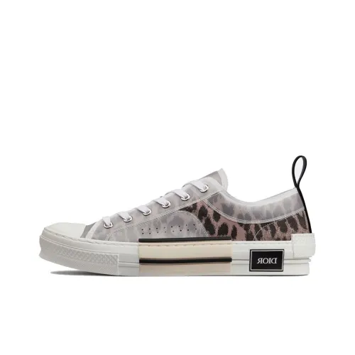 DIOR B23 Low Top Brown Leopard