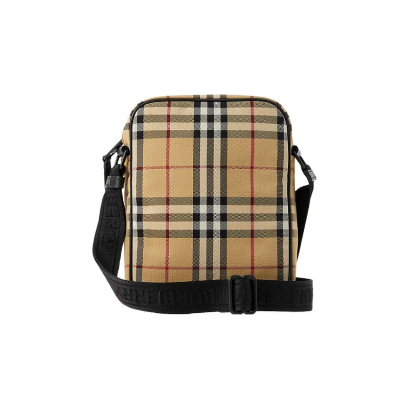 Burberry Polyamide With Calfskin Decoration Shoulder Bag Crossbody Bag Regular Men's Archive Beige-2