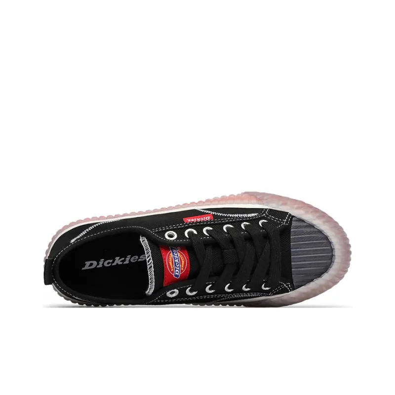 Dickies Canvas Shoes Women's Low-Top Black-2