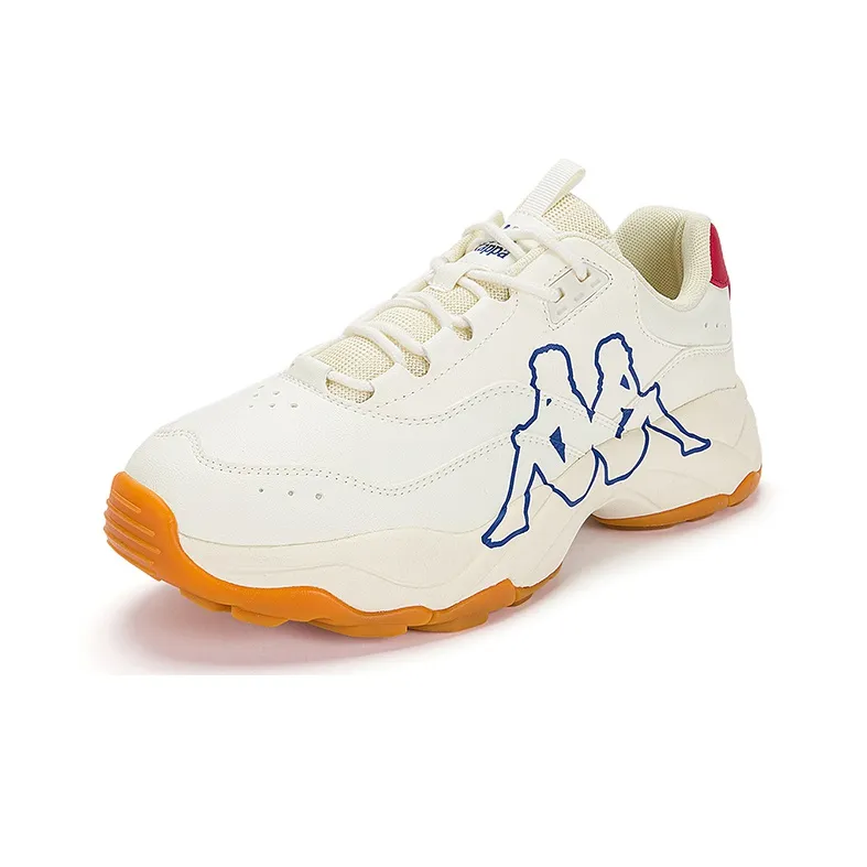 Kappa Low-Top Chunky Sneakers Unisex Winter White-1