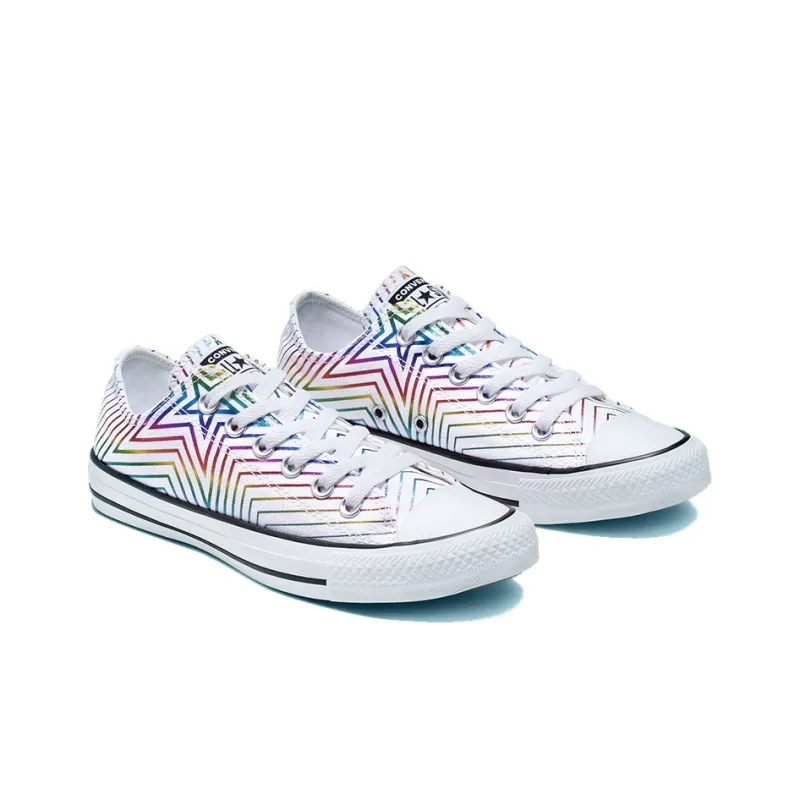 Converse Chuck Taylor All Star Exploding Star Low Top 'White Rainbow' Women's-2