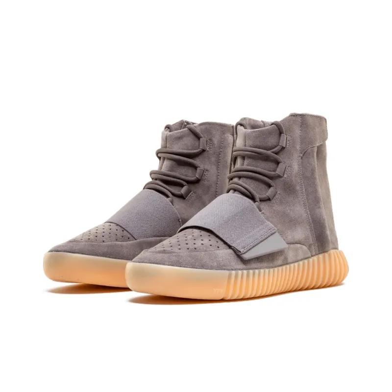adidas originals Yeezy Boost 750 Light Grey Glow In The Dark-2