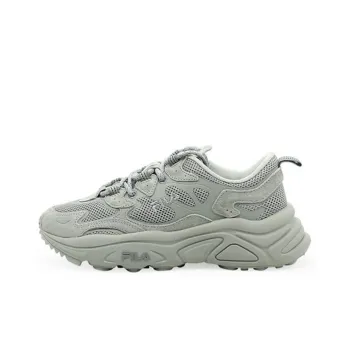 FILA Tenor City Low Top Daddy Shoes Stone Korean Version Grey