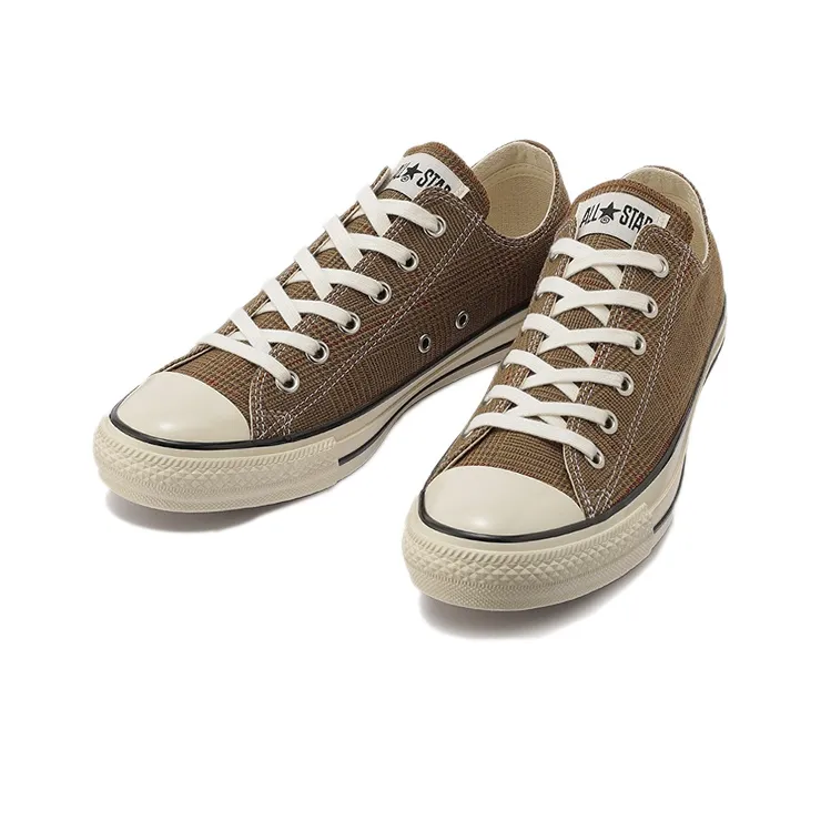 Converse Chuck Taylor All Star Us Glencheck Ox Brown-1
