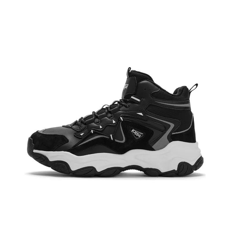 Kappa High-Top Chunky Sneakers Unisex Black-0
