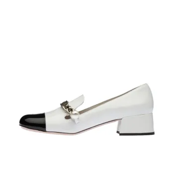 MIU MIU Casual Single Shoes 3.5cm Women's White