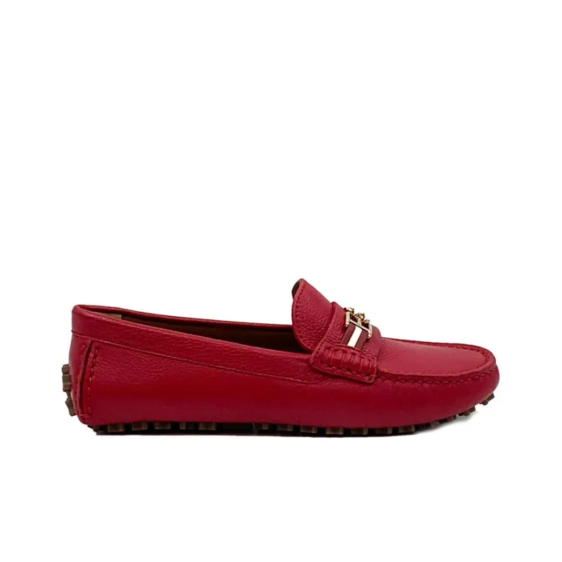 BALLY Casual Single Shoes Women's Red-1