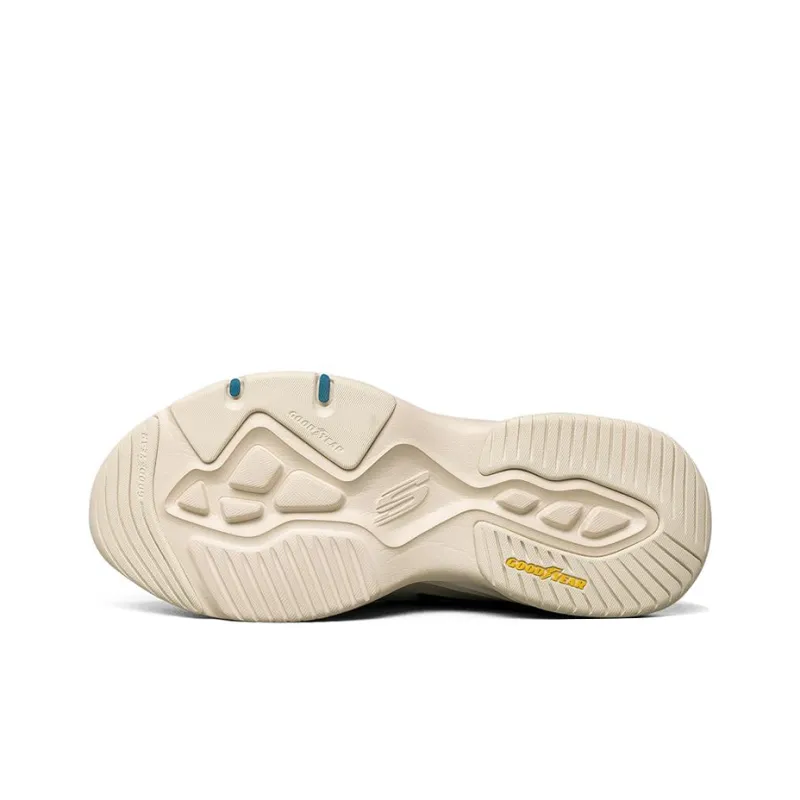 Skechers D'LITES 4.0 Cushioning Anti-Slip Wear-Resistant Breathability Low-Top Chunky Sneakers Men's Natural-4