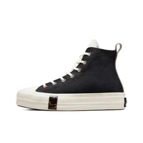 Converse Chuck Taylor All Star Lift Tortoise High Top 'Black' Women's