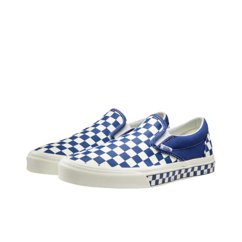 Vans Classic Slip On 'Nextor Checkerboard True Blue'-1
