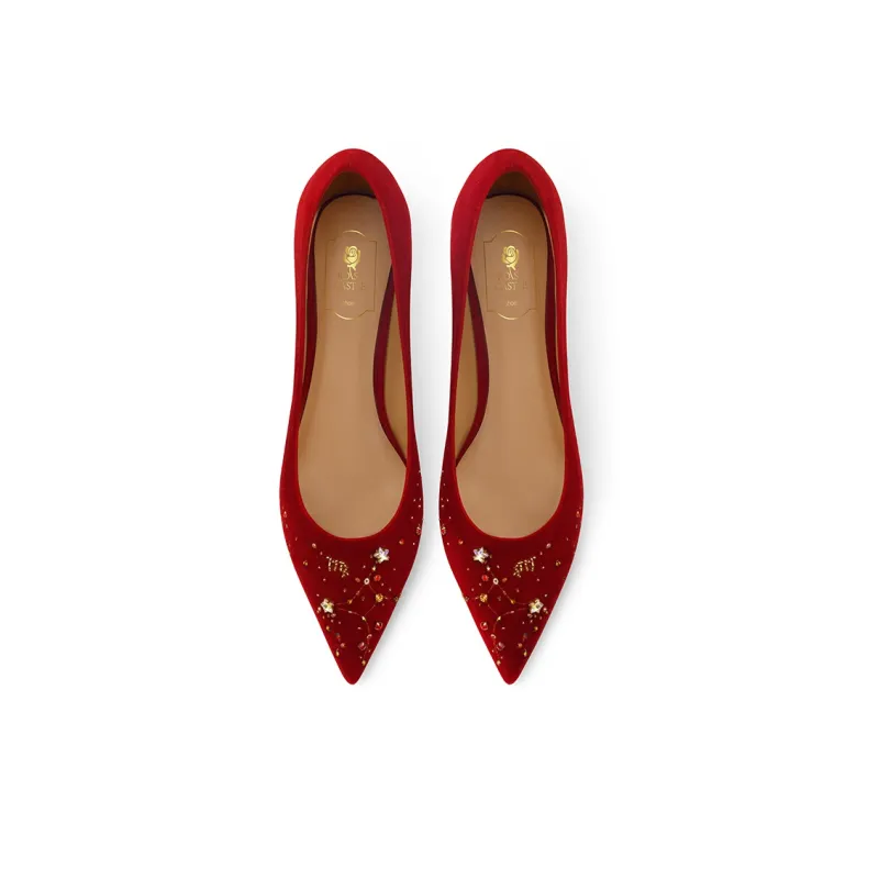 ROSE CASTLE Women's Casual Shoes Women's Red-1