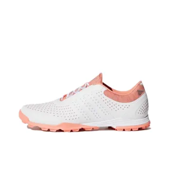 Adidas Adipure Series Golf Shoes Women's Low-Top White/Orange