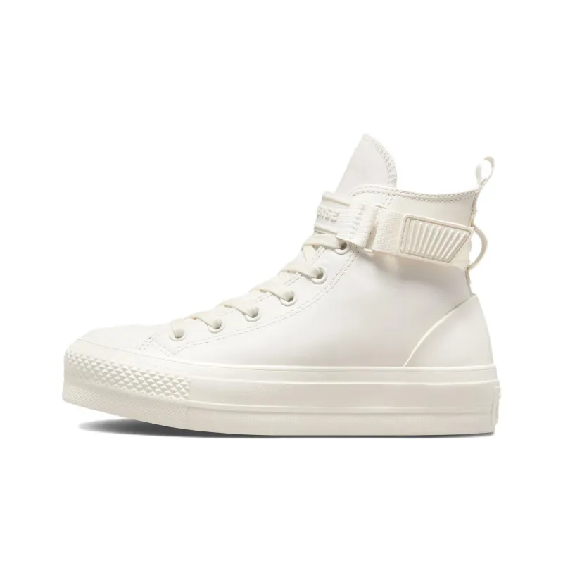 Converse Women's Chuck Taylor All Star Lift Platform Hike High 'Vintage White' Women's-0