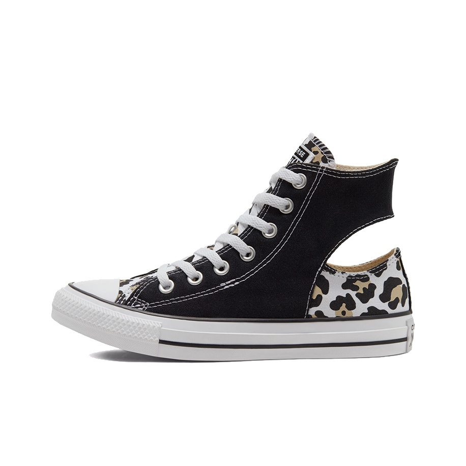 Converse shoes fashion leopard print