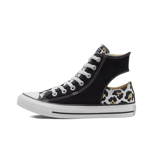 Converse Chuck Taylor All Star Canvas Shoes Unisex High-Top White Leopard