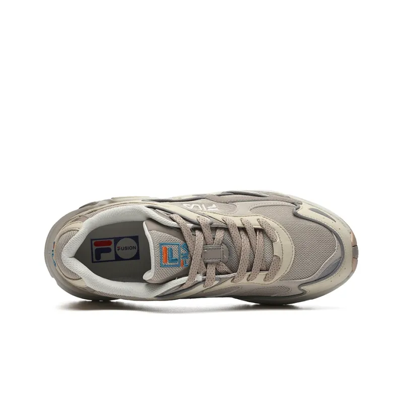 FILA FUSION Catapult Catapult Anti Slip Wear Resistant Low Top Chunky Sneakers Men's Gray-2
