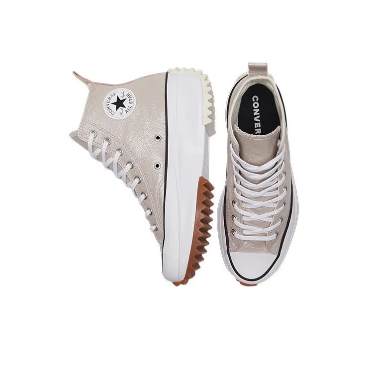 Converse Run Star Hike High Metallic Classics Smoke Pink-3