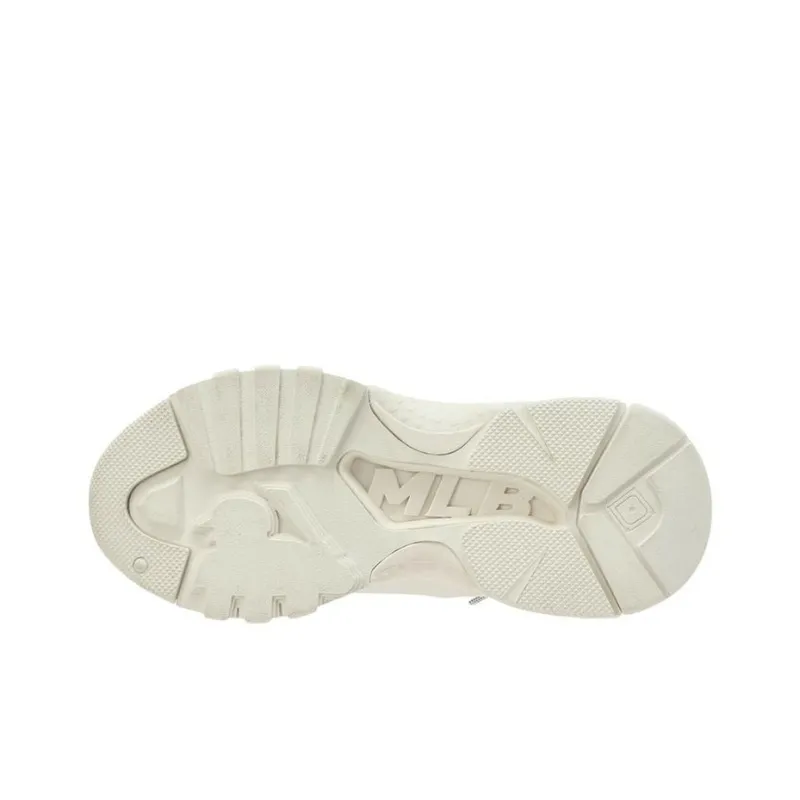 Disney x MLB Big Ball Chunky Cushioning, Abrasion Resistant, Height Increasing Low Top Chunky Sneakers Unisex White-4