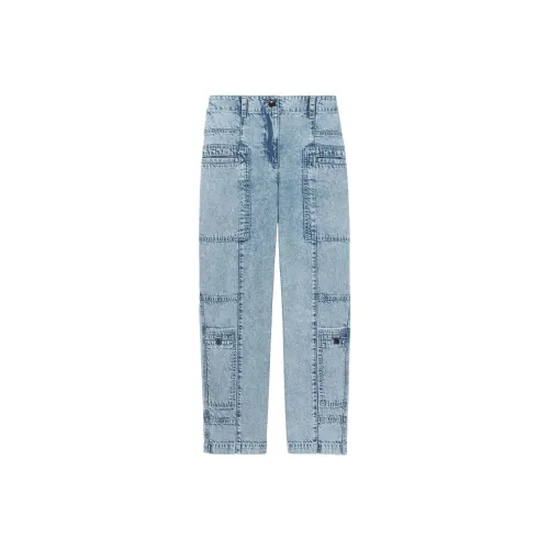 PROENZA SCHOULER Chambray Straight Leg Jeans