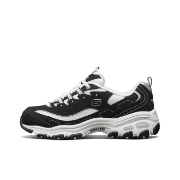Skechers D'lites Sports Shoes Gs BlackWhite 'Black White' Women's