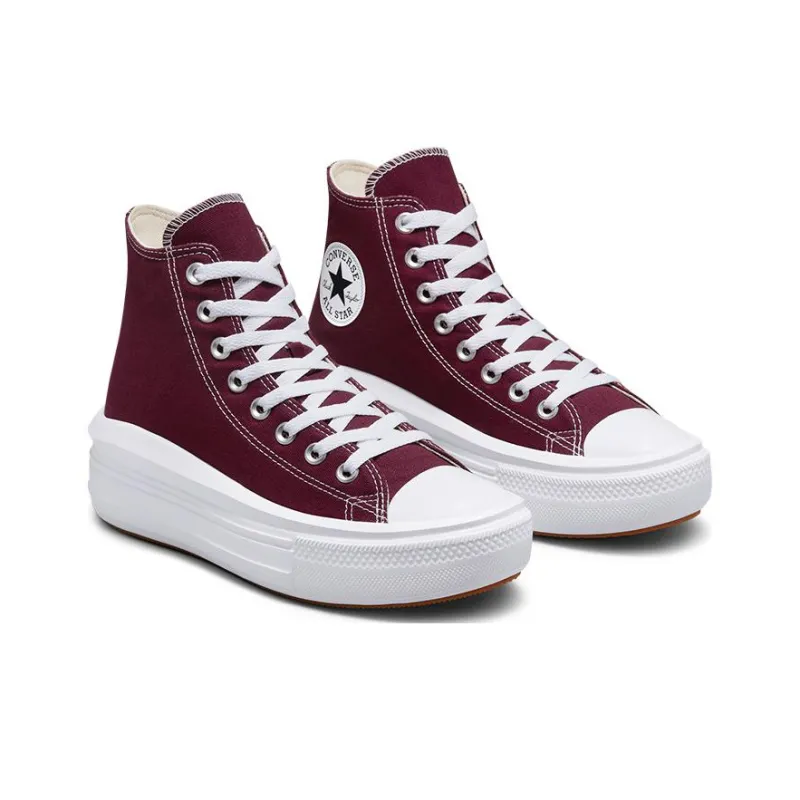 Converse Chuck Taylor All Star Move Platform High 'Dark Beetroot' Women's-2