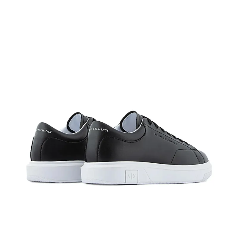 ARMANI EXCHANGE Leather Low-top Sneakers-3