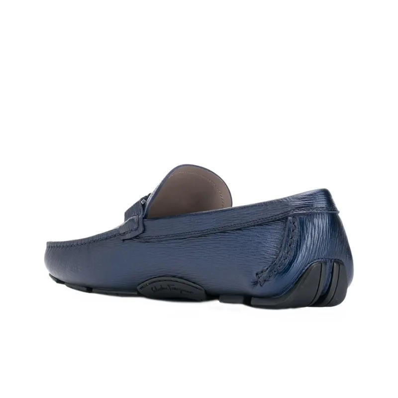 FERRAGAMO Casual Shoes Men's Blue-3