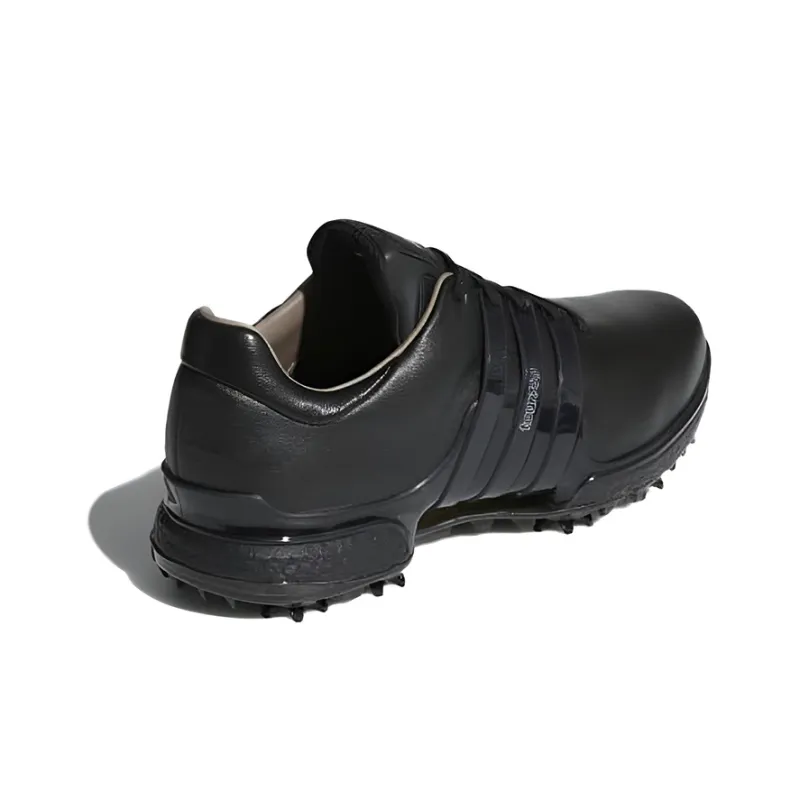 Adidas Tour360 Boost 2.0 Wear-Resistant Low-Top Golf Shoes Men's Black-3